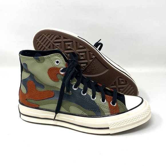 💖MEGA SALE💖Converse CHUCK 70 HI FIELD Surplus Green Canvas Women's 171450C - Picture 2 of 10